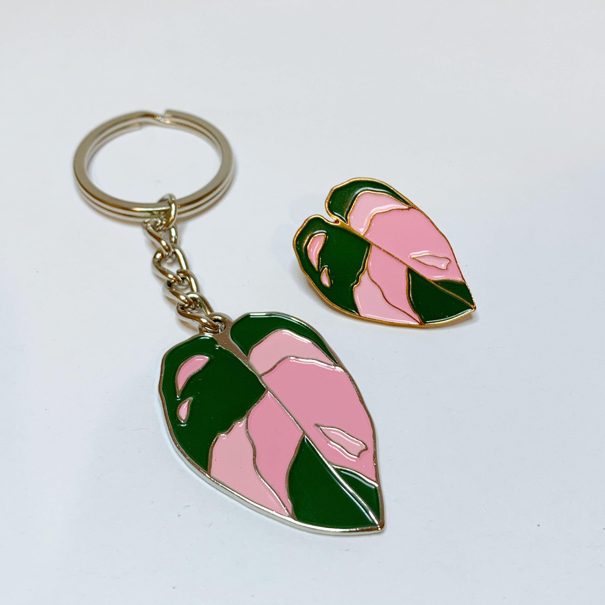 Pink Princess Pin / Keyring - Luxe Foliage