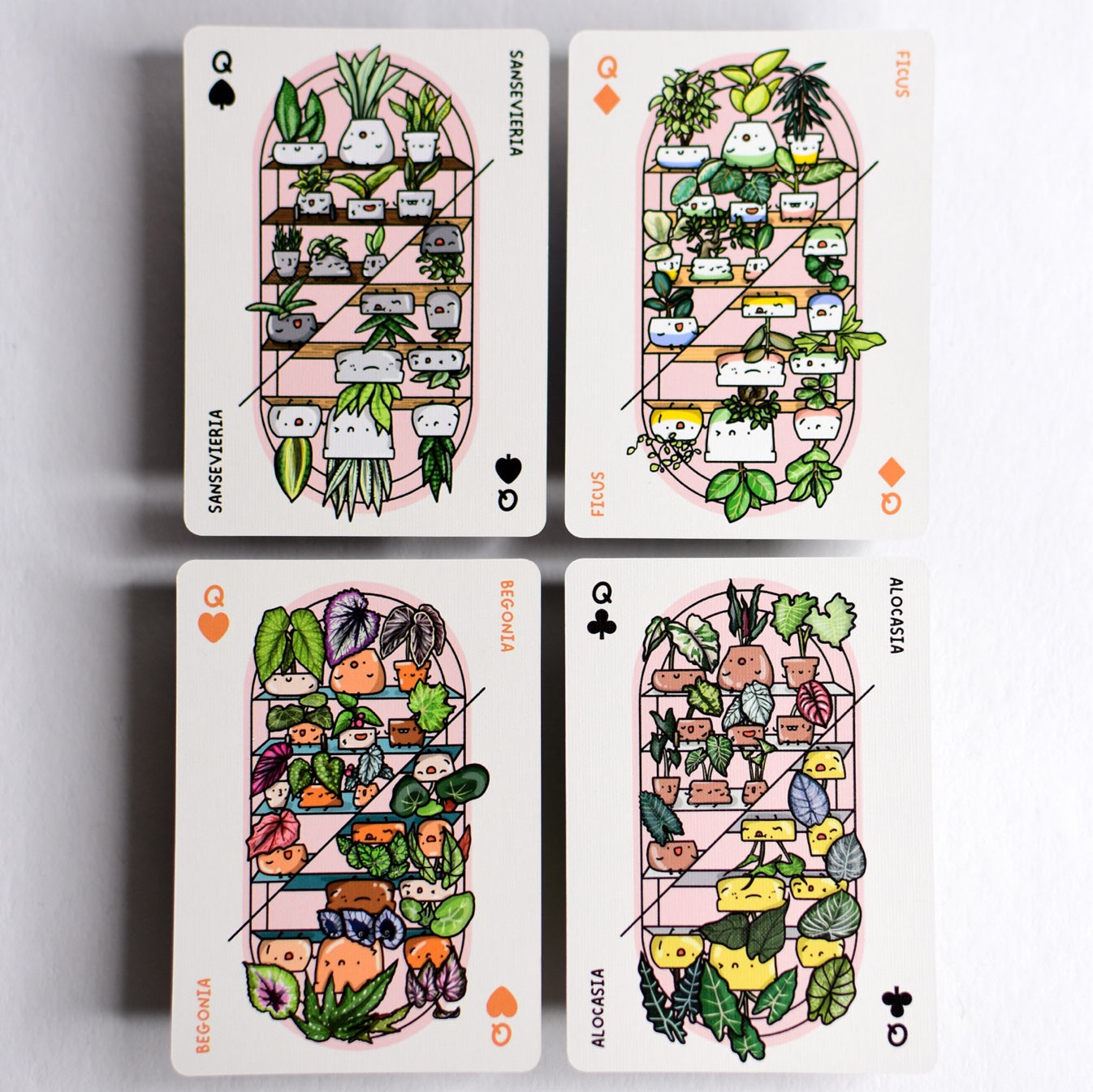 Houseplant Deck of Cards