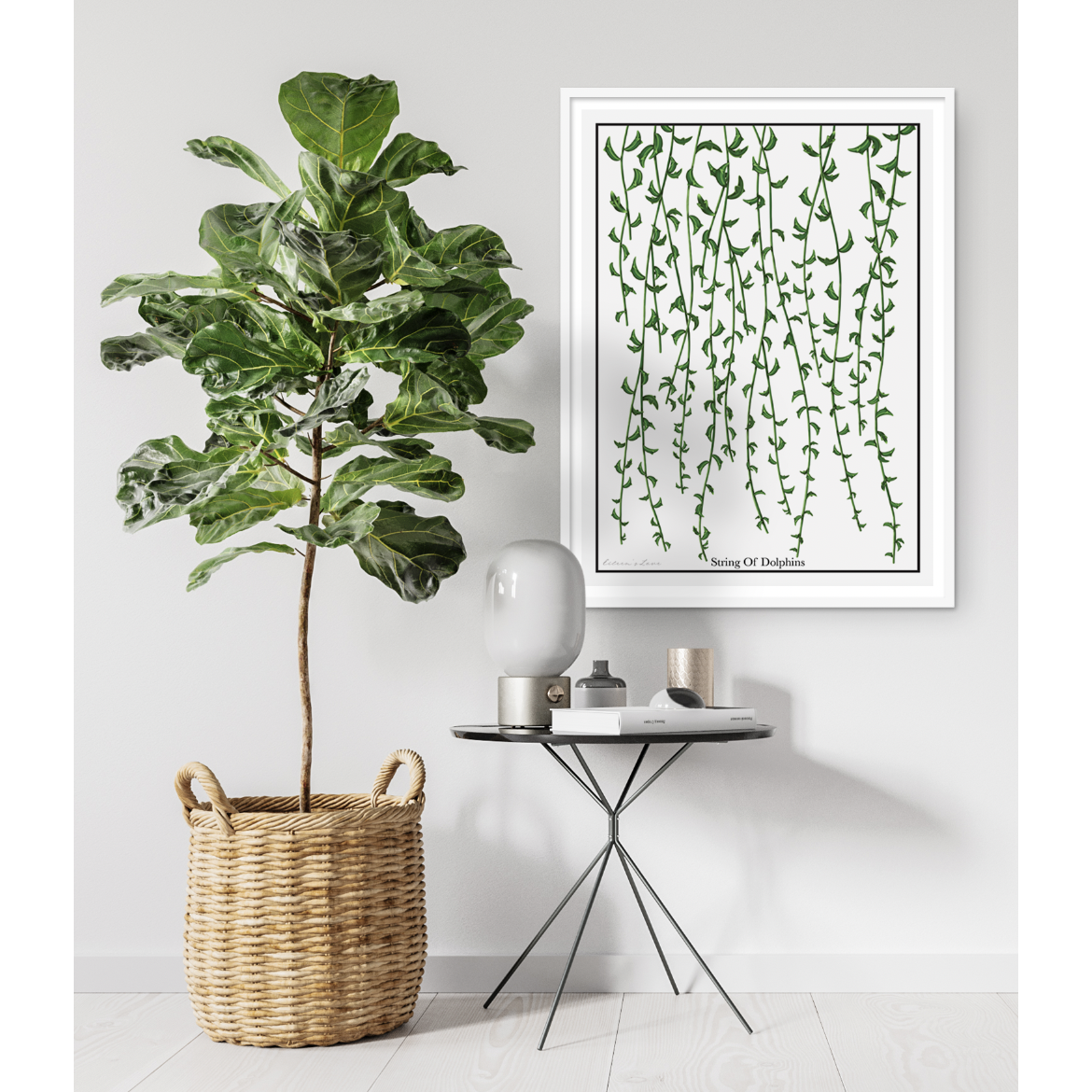 String Of Dolphins - Luxe Foliage