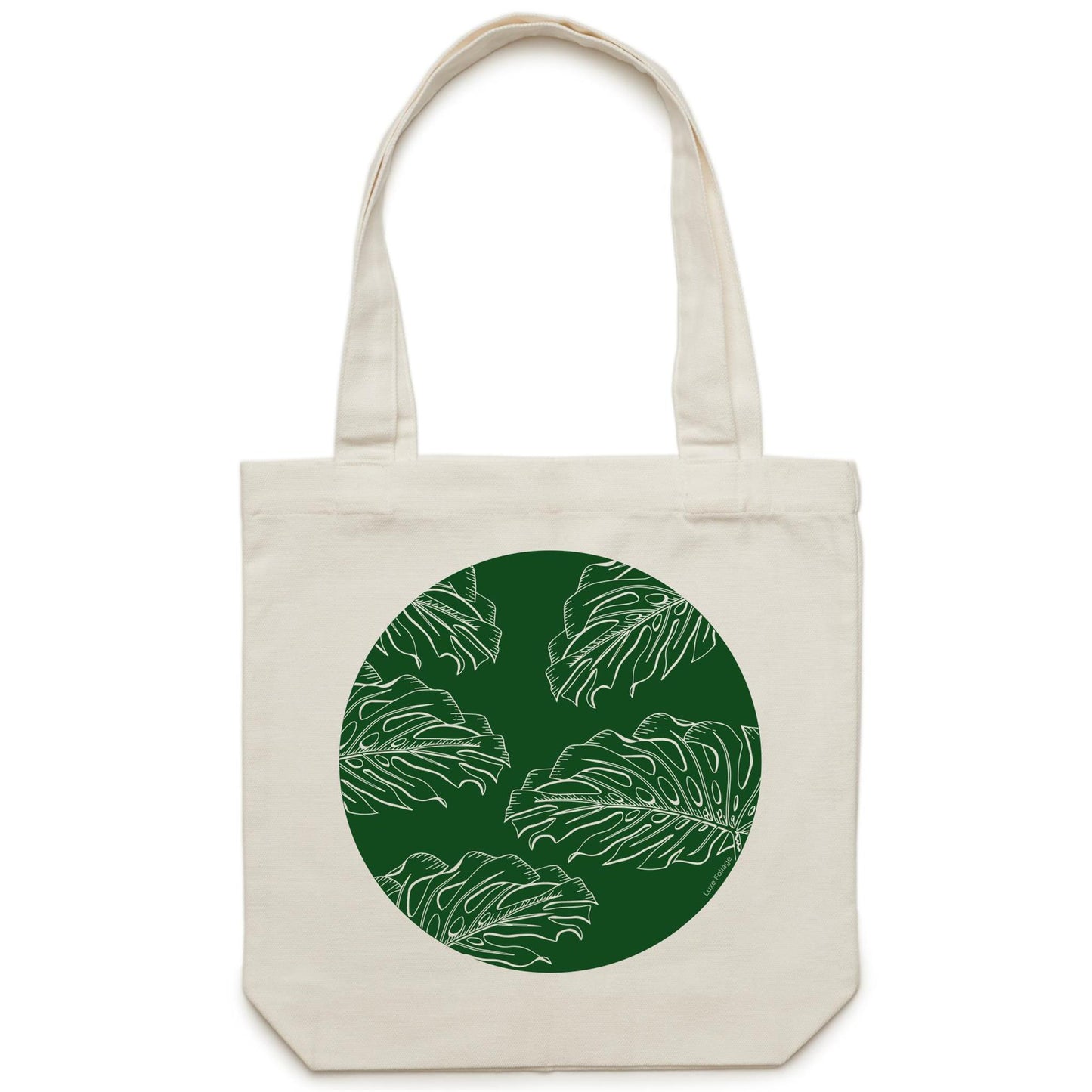 Luxe Foliage Greenery Tote Bag