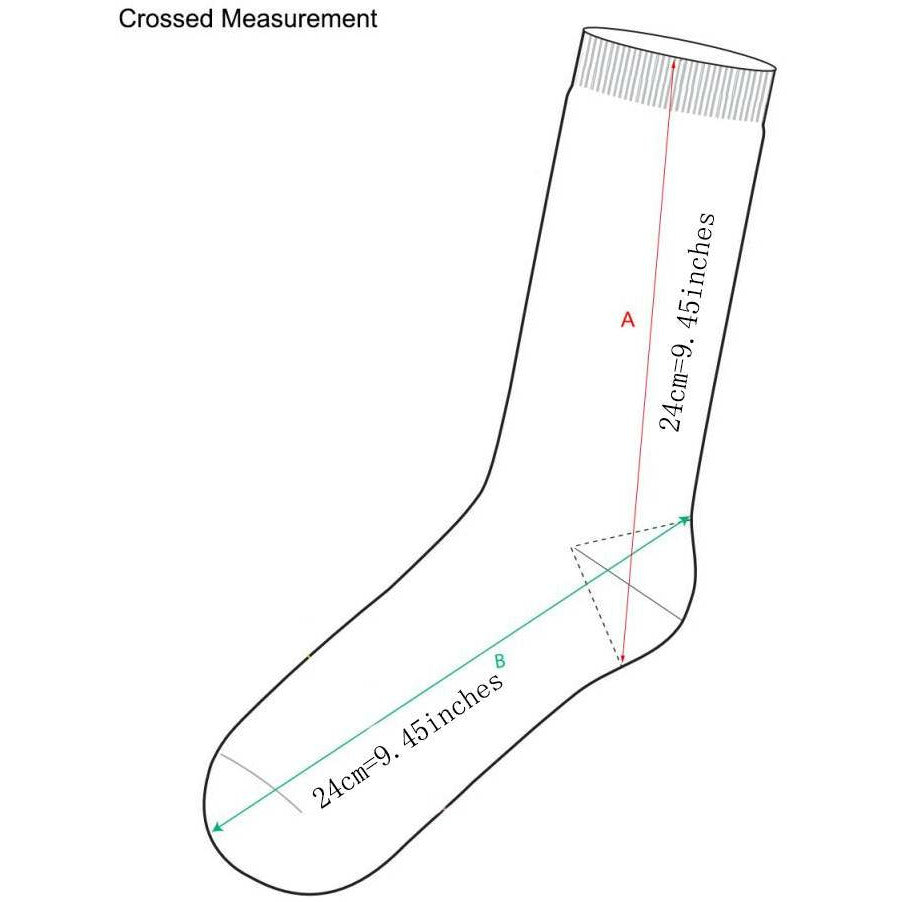 Variegated Monstera Socks